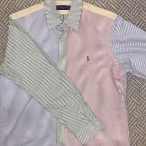 Ralph Lauren Patchwork Dress Shirt